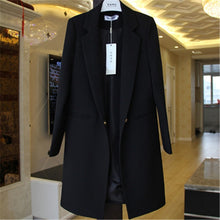Load image into Gallery viewer, 2019 Spring Autumn Blazers Women Small suit Plus size Long sleeve jacket Casual tops female Slim Wild Blazers Windbreaker coat