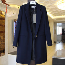 Load image into Gallery viewer, 2019 Spring Autumn Blazers Women Small suit Plus size Long sleeve jacket Casual tops female Slim Wild Blazers Windbreaker coat