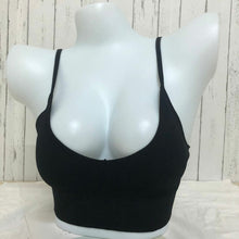 Load image into Gallery viewer, New Womens Plain Strappy Back Tie Up Halter Neck Basic Bralet Vest Bra Crop Top Casual Stretch Elastic Soft Summer Clothes