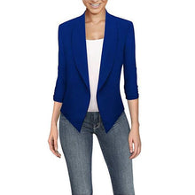 Load image into Gallery viewer, OEAK 2019 Ladies Blazer Long Sleeve Blaser Women Suit jackets Female Feminine Blazer Femme Solid Color Women Blazer Autumn