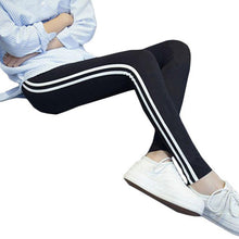 Load image into Gallery viewer, New Women Pants Spring Casual  Slim Comfortable Casual  Side Striped Bottoming Sweatpants Sporting Fitness Pencil Pants
