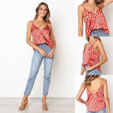 Load image into Gallery viewer, Meihuida Newly Arrival Ladies Leopard Printed Top Sleeveless Women Tank V Neck Sexy Female Girls Tanks T-shirt Dropship