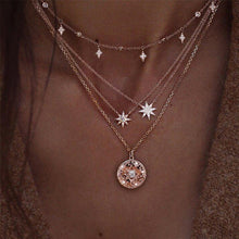 Load image into Gallery viewer, 17KM Vintage Pearl Necklaces For Women Fashion Multi-layer Shell Knot Pearl Chain Necklace 2020 NEW Coin Cross Choker Jewelry