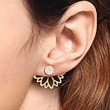 Load image into Gallery viewer, 2020 New Fashion Simulated Pearls Pendient  Angel Wings Leaf Feather Flowers Stud Earrings For Women Wedding Jewelry