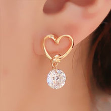 Load image into Gallery viewer, 2020 New Fashion Simulated Pearls Pendient  Angel Wings Leaf Feather Flowers Stud Earrings For Women Wedding Jewelry