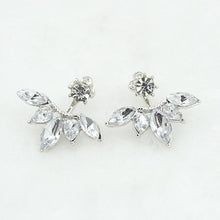 Load image into Gallery viewer, 2020 New Fashion Simulated Pearls Pendient  Angel Wings Leaf Feather Flowers Stud Earrings For Women Wedding Jewelry