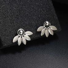 Load image into Gallery viewer, 2020 New Fashion Simulated Pearls Pendient  Angel Wings Leaf Feather Flowers Stud Earrings For Women Wedding Jewelry