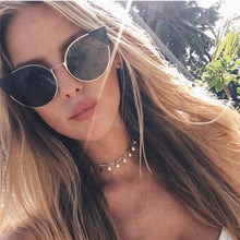 Load image into Gallery viewer, 15 Style Simple Pearl Bead Chain Choker Necklace  Crystal Leaf Tassel Necklace For Women Fashion Sex Jewelry Prom Accessories