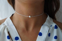 Load image into Gallery viewer, 15 Style Simple Pearl Bead Chain Choker Necklace  Crystal Leaf Tassel Necklace For Women Fashion Sex Jewelry Prom Accessories