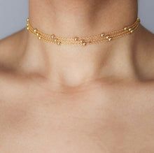 Load image into Gallery viewer, 15 Style Simple Pearl Bead Chain Choker Necklace  Crystal Leaf Tassel Necklace For Women Fashion Sex Jewelry Prom Accessories