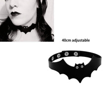 Load image into Gallery viewer, Sexy Trendy Vintage Charm Round Gothic Collar Necklaces Jewelry Gift Gothic Leather Heart Harajuku Women Punk Choker Necklace