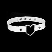 Load image into Gallery viewer, Sexy Trendy Vintage Charm Round Gothic Collar Necklaces Jewelry Gift Gothic Leather Heart Harajuku Women Punk Choker Necklace