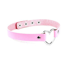 Load image into Gallery viewer, Sexy Trendy Vintage Charm Round Gothic Collar Necklaces Jewelry Gift Gothic Leather Heart Harajuku Women Punk Choker Necklace