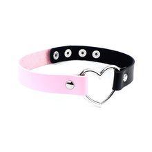 Load image into Gallery viewer, Sexy Trendy Vintage Charm Round Gothic Collar Necklaces Jewelry Gift Gothic Leather Heart Harajuku Women Punk Choker Necklace