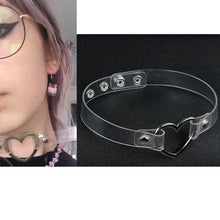 Load image into Gallery viewer, Sexy Trendy Vintage Charm Round Gothic Collar Necklaces Jewelry Gift Gothic Leather Heart Harajuku Women Punk Choker Necklace