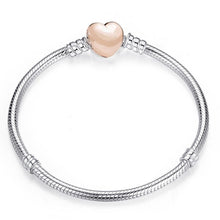 Load image into Gallery viewer, BAOPON High Quality Authentic Silver Color Snake Chain Fine Bracelet Fit European Charm Bracelet for Women DIY Jewelry Making