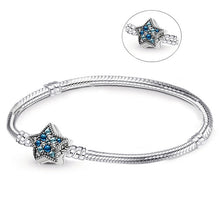 Load image into Gallery viewer, BAOPON High Quality Authentic Silver Color Snake Chain Fine Bracelet Fit European Charm Bracelet for Women DIY Jewelry Making