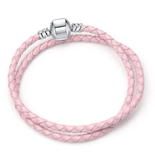 Load image into Gallery viewer, BAOPON High Quality Authentic Silver Color Snake Chain Fine Bracelet Fit European Charm Bracelet for Women DIY Jewelry Making