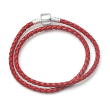 Load image into Gallery viewer, BAOPON High Quality Authentic Silver Color Snake Chain Fine Bracelet Fit European Charm Bracelet for Women DIY Jewelry Making