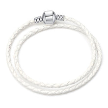 Load image into Gallery viewer, BAOPON High Quality Authentic Silver Color Snake Chain Fine Bracelet Fit European Charm Bracelet for Women DIY Jewelry Making