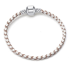 Load image into Gallery viewer, BAOPON High Quality Authentic Silver Color Snake Chain Fine Bracelet Fit European Charm Bracelet for Women DIY Jewelry Making