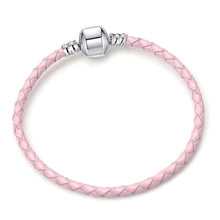 Load image into Gallery viewer, BAOPON High Quality Authentic Silver Color Snake Chain Fine Bracelet Fit European Charm Bracelet for Women DIY Jewelry Making