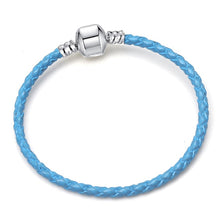 Load image into Gallery viewer, BAOPON High Quality Authentic Silver Color Snake Chain Fine Bracelet Fit European Charm Bracelet for Women DIY Jewelry Making