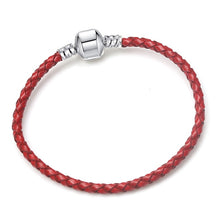 Load image into Gallery viewer, BAOPON High Quality Authentic Silver Color Snake Chain Fine Bracelet Fit European Charm Bracelet for Women DIY Jewelry Making
