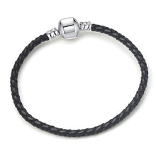 Load image into Gallery viewer, BAOPON High Quality Authentic Silver Color Snake Chain Fine Bracelet Fit European Charm Bracelet for Women DIY Jewelry Making