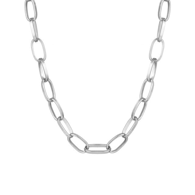 retro necklace chains chain for women Exaggeration collares collar necklaces collier naszyjnik colar choker cadena gold fashi