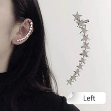 Load image into Gallery viewer, New Fashion Punk Butterfly Clip Earring for Teens Women Men Ear Cuffs Zinc Alloy Cool Jewelry Vintage Retro Chain Earings Metal