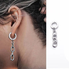 Load image into Gallery viewer, New Fashion Punk Butterfly Clip Earring for Teens Women Men Ear Cuffs Zinc Alloy Cool Jewelry Vintage Retro Chain Earings Metal