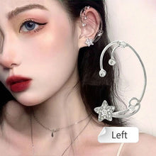 Load image into Gallery viewer, New Fashion Punk Butterfly Clip Earring for Teens Women Men Ear Cuffs Zinc Alloy Cool Jewelry Vintage Retro Chain Earings Metal