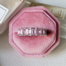 Load image into Gallery viewer, luxury 925 sterling silver wedding band eternity ring for women big gift for ladies love wholesale lots bulk jewelry R4577