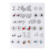 Load image into Gallery viewer, Hot Sale Fashion Bohemian Earrings Set For Women New Trendy Flower Round Geometric Metal Stud Earring 2020 Trend Female Jewelry