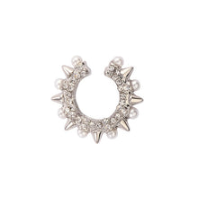 Load image into Gallery viewer, Punk Rock Gold Color Clip Earrings No Piercing Trendy Link Chain Earcuffs Statement Cartilage Earrings for Women Party Jewelry