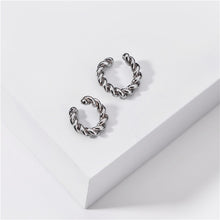 Load image into Gallery viewer, Punk Rock Gold Color Clip Earrings No Piercing Trendy Link Chain Earcuffs Statement Cartilage Earrings for Women Party Jewelry