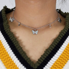 Load image into Gallery viewer, LATS Gold Silver Color Chain Butterfly Pendant Choker Necklace Women Statement Collares Bohemia Beach Jewelry Gift Collier Cheap