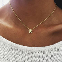 Load image into Gallery viewer, LATS Gold Silver Color Chain Butterfly Pendant Choker Necklace Women Statement Collares Bohemia Beach Jewelry Gift Collier Cheap
