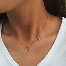 Load image into Gallery viewer, LATS Gold Silver Color Chain Butterfly Pendant Choker Necklace Women Statement Collares Bohemia Beach Jewelry Gift Collier Cheap